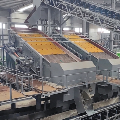 ตัวแยกหน้าจอสั่นเพลาคู่เนื่องจากหินแกน 400t / H