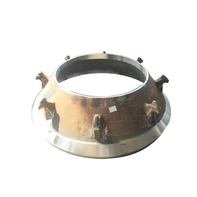 เหมืองหินเว้า Mantle Socket Bowl Liner Bearing Wear Parts Cone Crusher Spare
